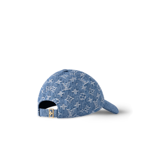 Denim Cap . in Women's Accessories Hats and Gloves collections by Louis Vuitton (Product zoom)