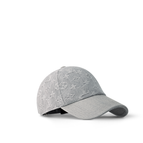 Denim Cap . in Women's Accessories Hats and Gloves collections by Louis Vuitton (Product zoom)