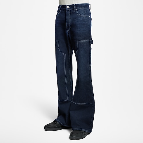Denim Carpenter Pants in Men's Discontinued Product Obs 15 collections by Louis Vuitton (Product zoom)