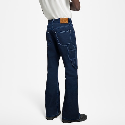 Denim Carpenter Pants in Men's Discontinued Product Obs 15 collections by Louis Vuitton (Product zoom)
