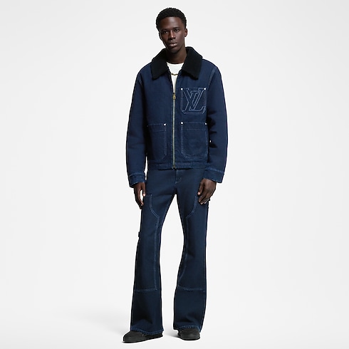 Denim Carpenter Pants in Men's Discontinued Product Obs 15 collections by Louis Vuitton (Product zoom)