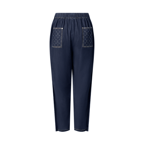 Denim Carrot Pants in Women's Ready-to-Wear Pants collections by Louis Vuitton (Product zoom)