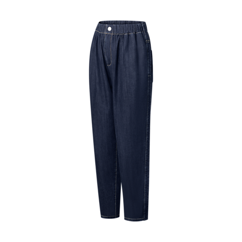 Denim Carrot Pants in Women's Ready-to-Wear Pants collections by Louis Vuitton (Product zoom)