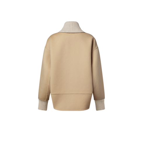 Denim-Effect Double Face Jacket in Women's Ready-to-Wear Coats and Jackets collections by Louis Vuitton (Product zoom)