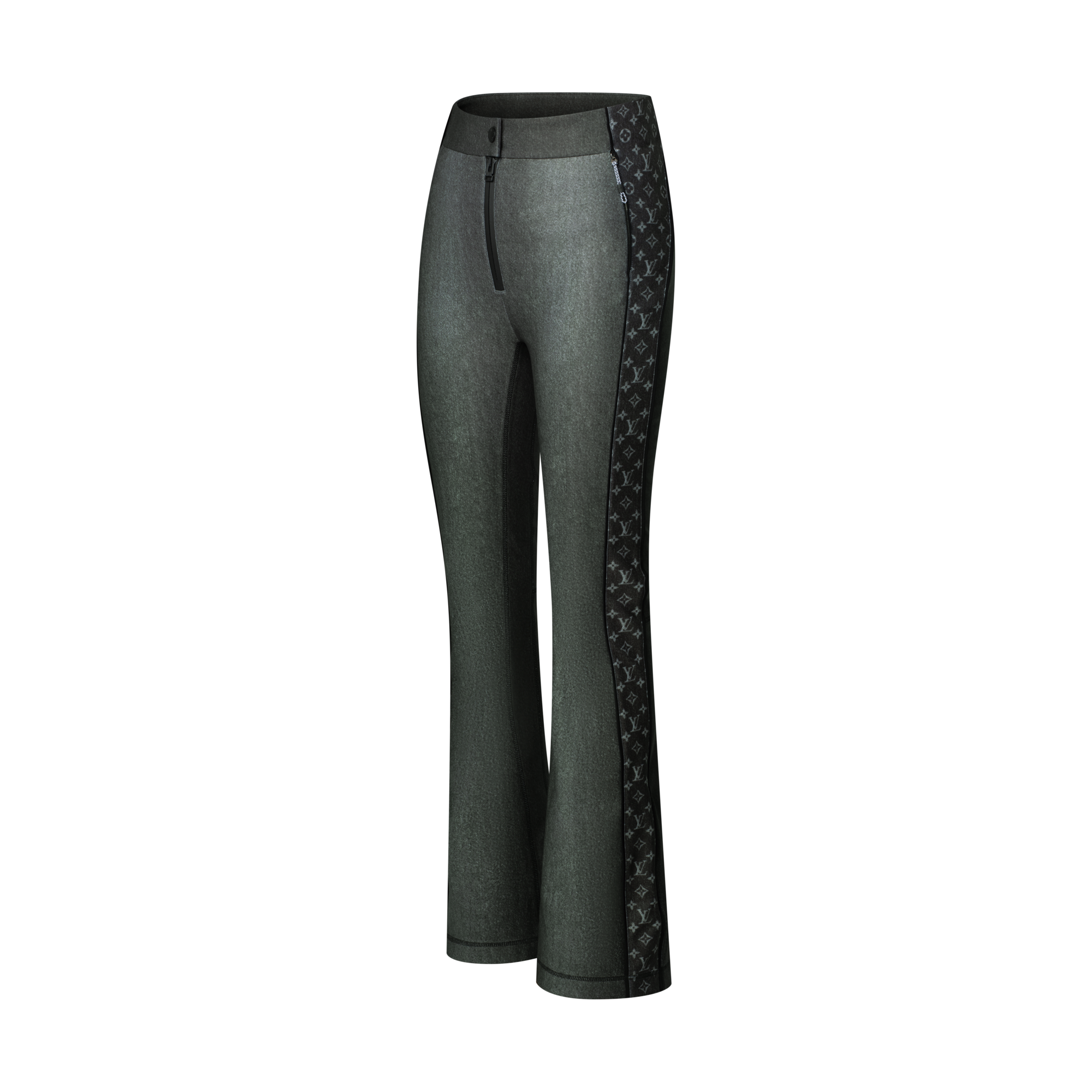Denim-Effect Softshell Ski Pants  in Women
