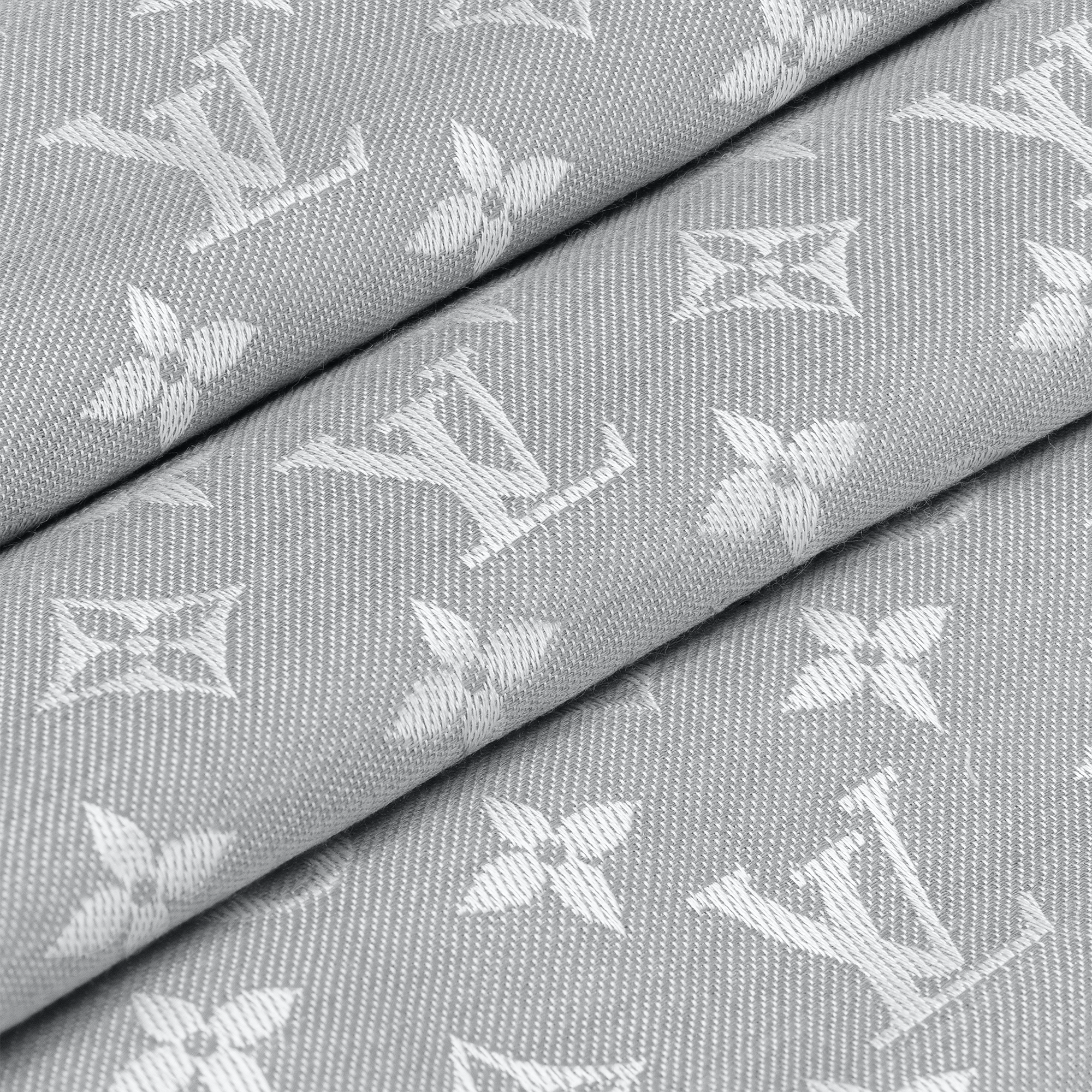 Denim Monogram Shawl . in Women