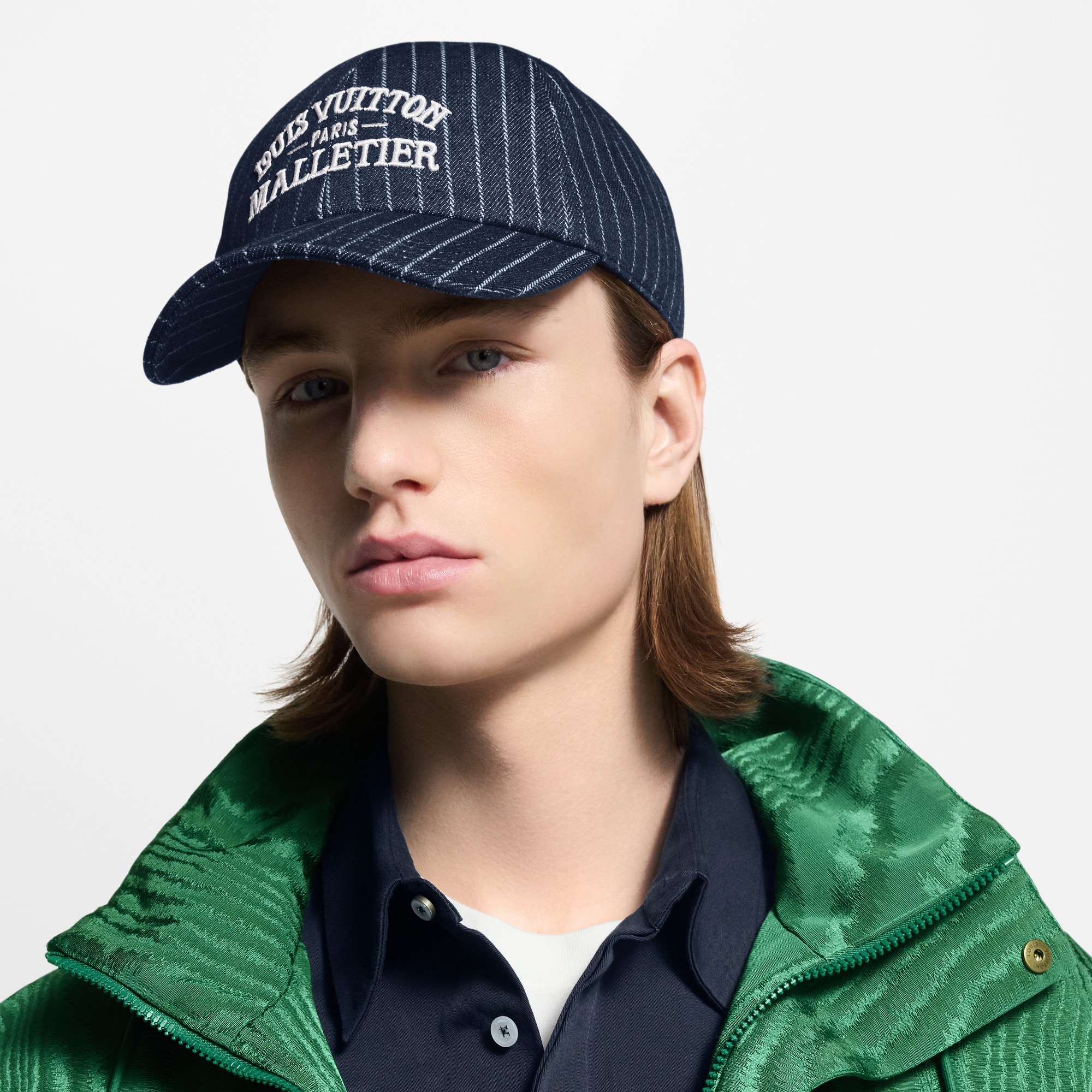 Denim Stripes Cap . in Men