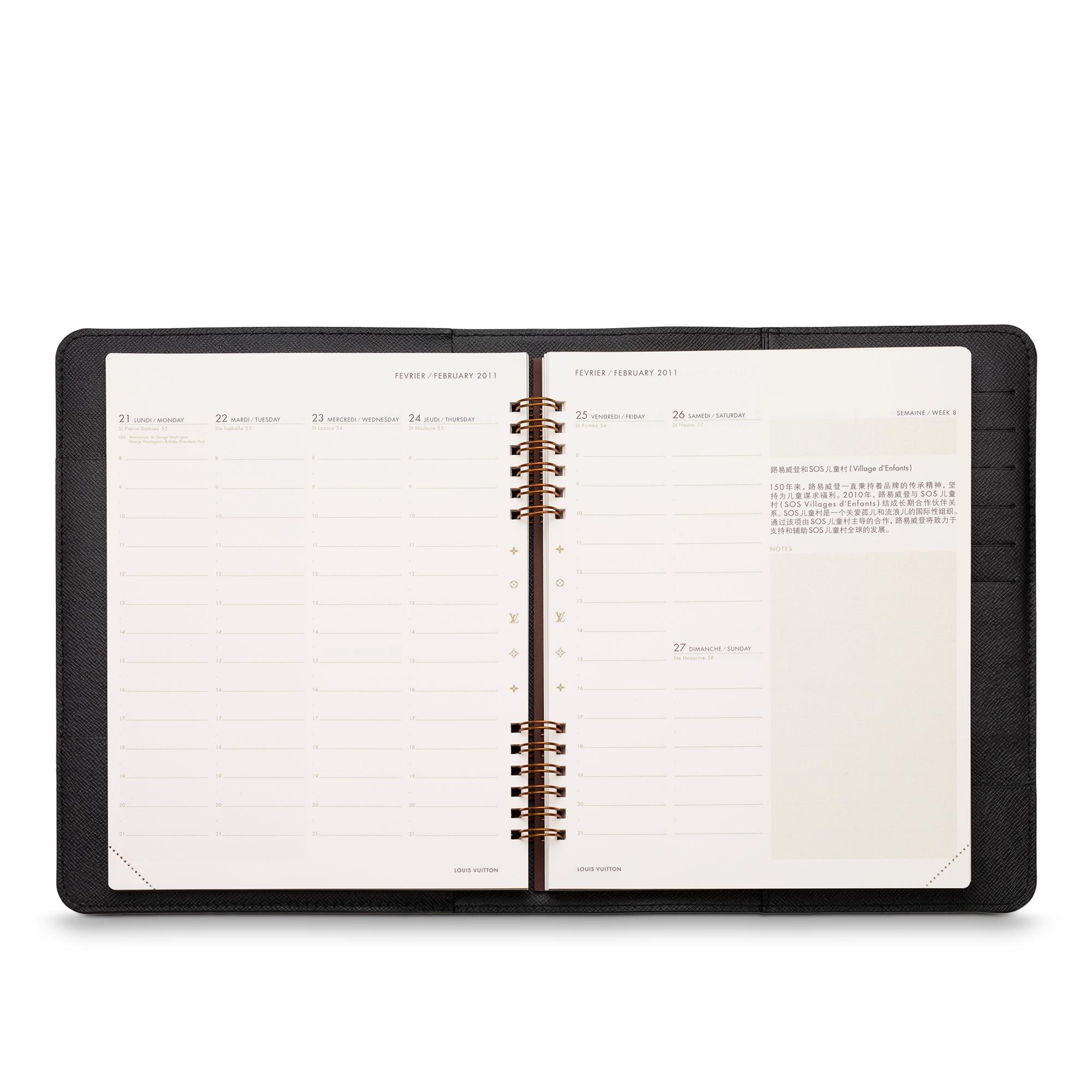 Desk Agenda Cover Taiga in Trunks, Travel and Home