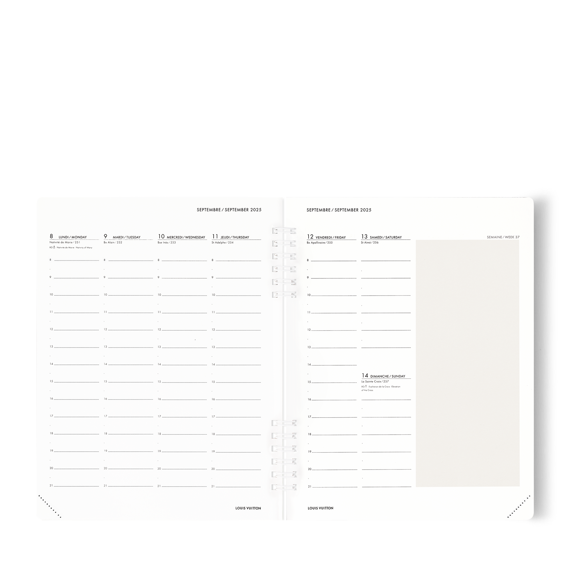 Desk Agenda Notes 2025  in Trunks, Travel and Home