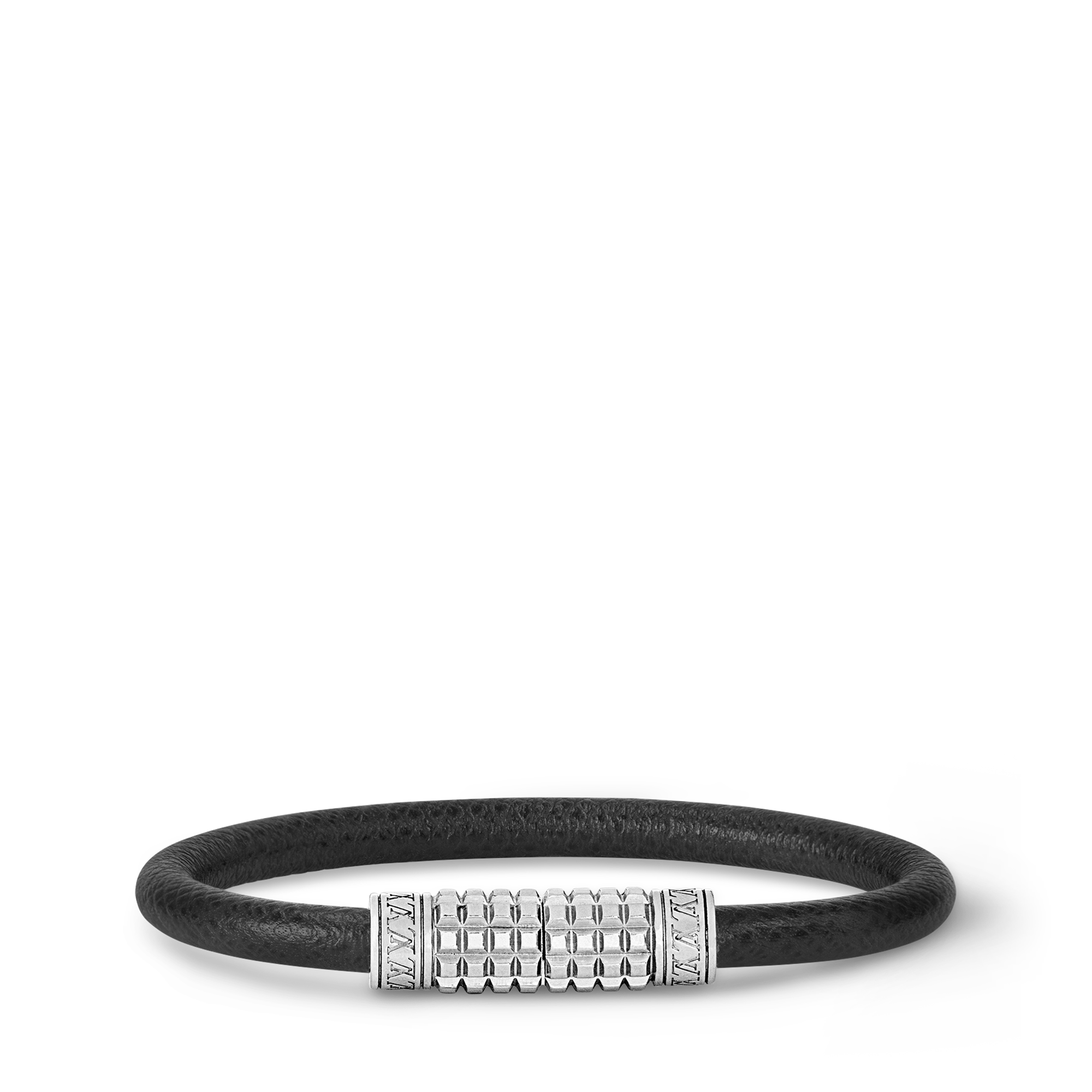 Digit Bracelet Damier Graphite in Men
