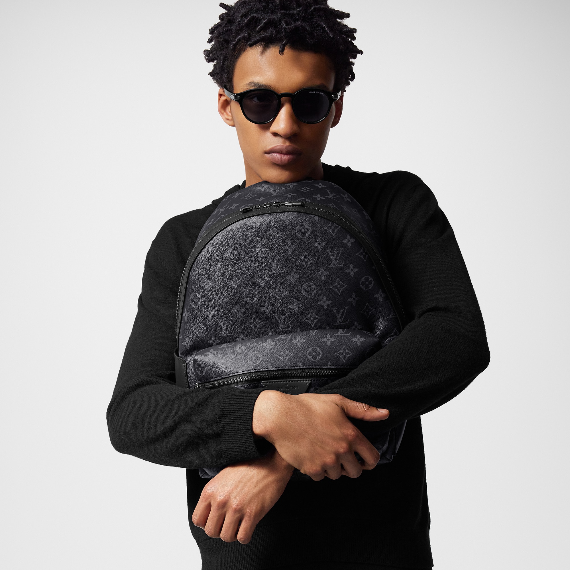 Discovery Backpack PM Monogram Eclipse in Men