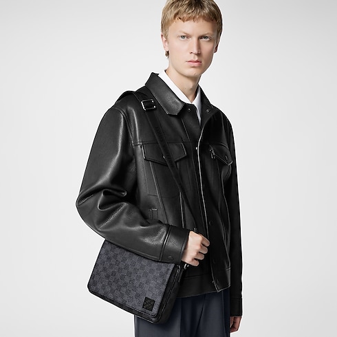 District PM Damier Graphite Canvas in Men's Bags All Bags For Men collections by Louis Vuitton (Product zoom)