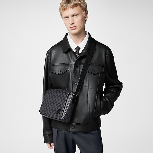 District PM Damier Graphite Canvas in Men's Bags All Bags For Men collections by Louis Vuitton (Product zoom)
