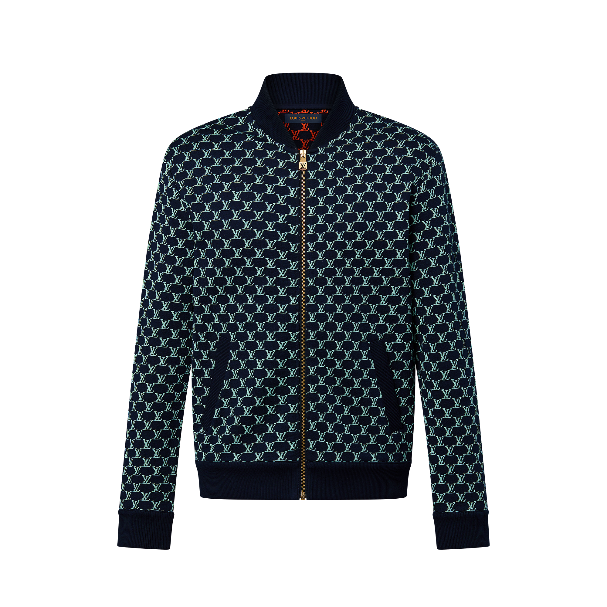 Double Face Cotton Jersey Bomber  in Men