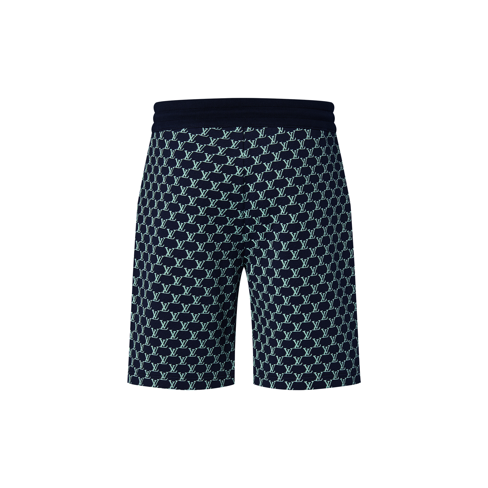 Double Face Cotton Jersey Shorts  in Men