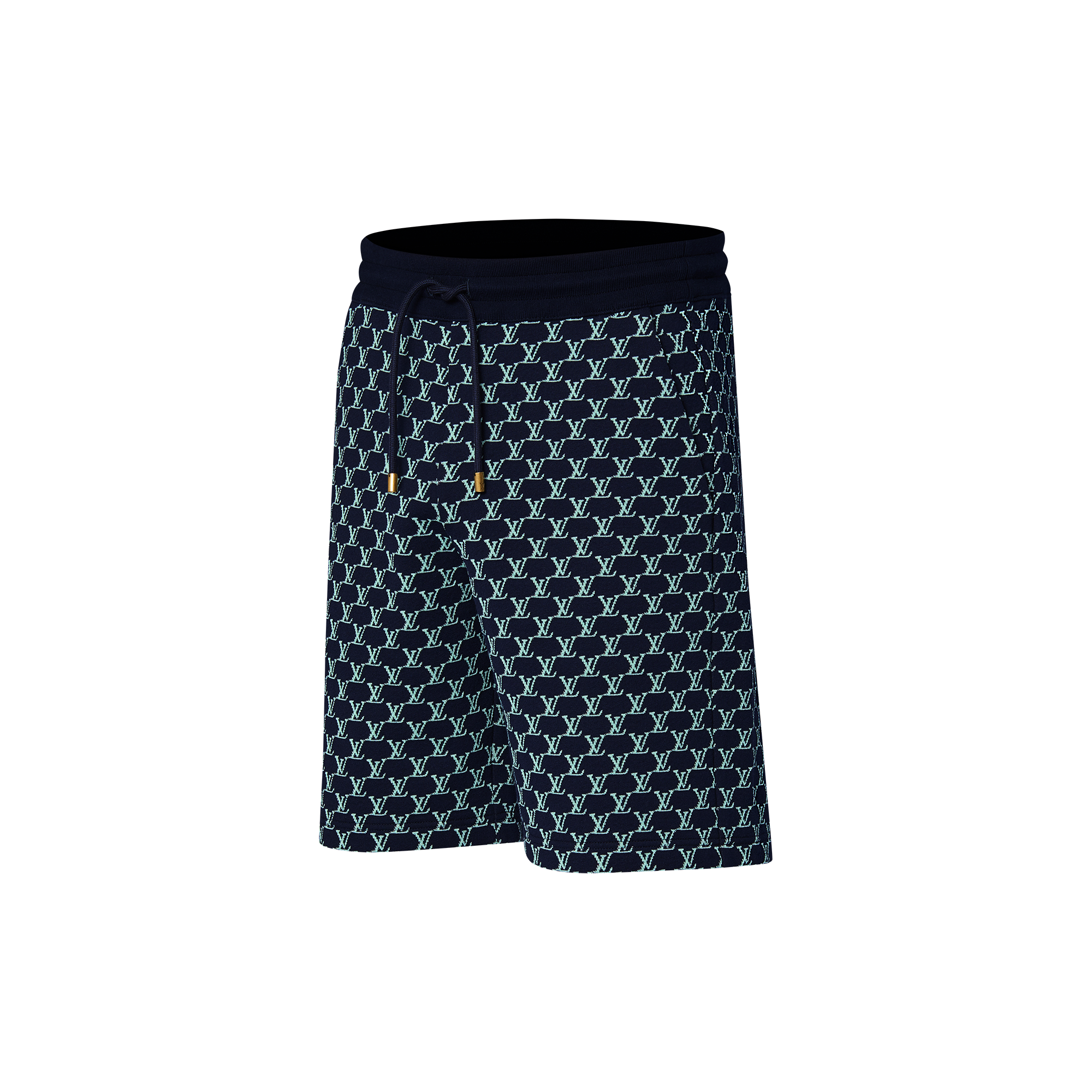 Double Face Cotton Jersey Shorts  in Men