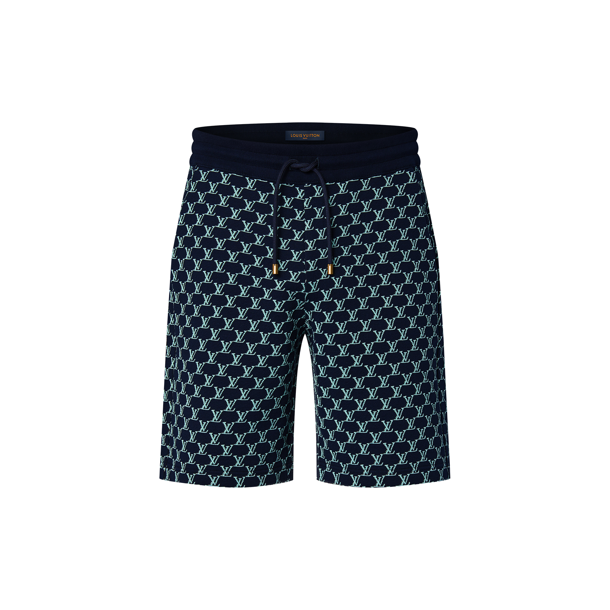 Double Face Cotton Jersey Shorts  in Men