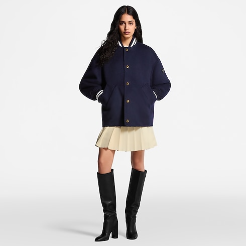 Double Face Varsity Jacket in Women's Ready-to-Wear Coats and Jackets collections by Louis Vuitton (Product zoom)