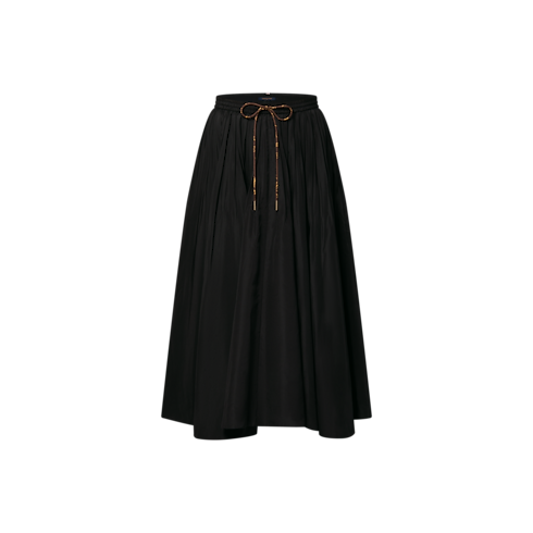 Drawstring Plissé Skirt in Women's Ready-to-Wear Skirts and Shorts collections by Louis Vuitton (Product zoom)