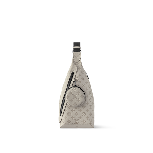 Duo Slingbag Monogram Shadow Leather in Bags and Small Leather Goods's Women Bags Newness collections by Louis Vuitton (Product zoom)