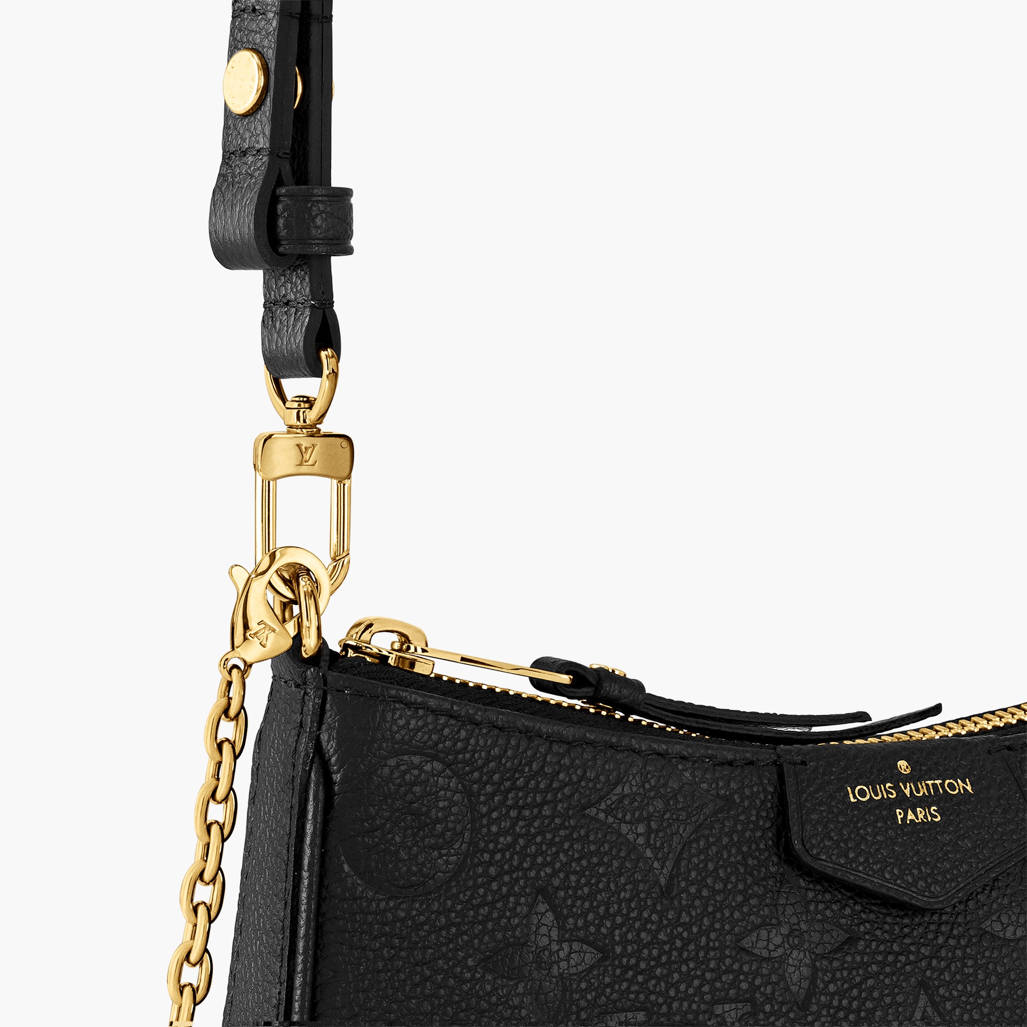 Easy Pouch On Strap Monogram Empreinte Leather Wallets and Small