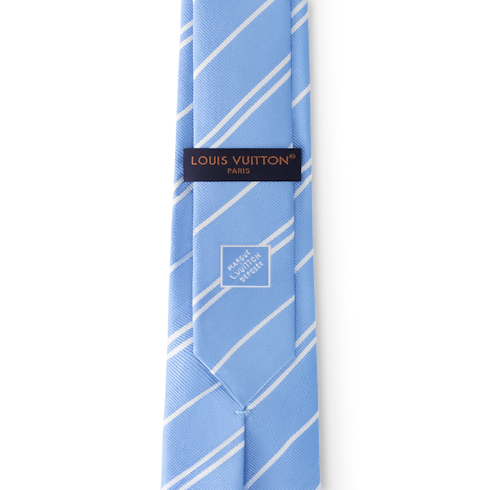 Ecu Stripes Tie . in Men's Accessories Ties and Pocket Squares collections by Louis Vuitton (Product zoom)