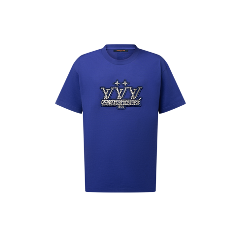 Embellished Cotton T-Shirt in Men's Ready-to-Wear T-shirts and Polos collections by Louis Vuitton (Product zoom)