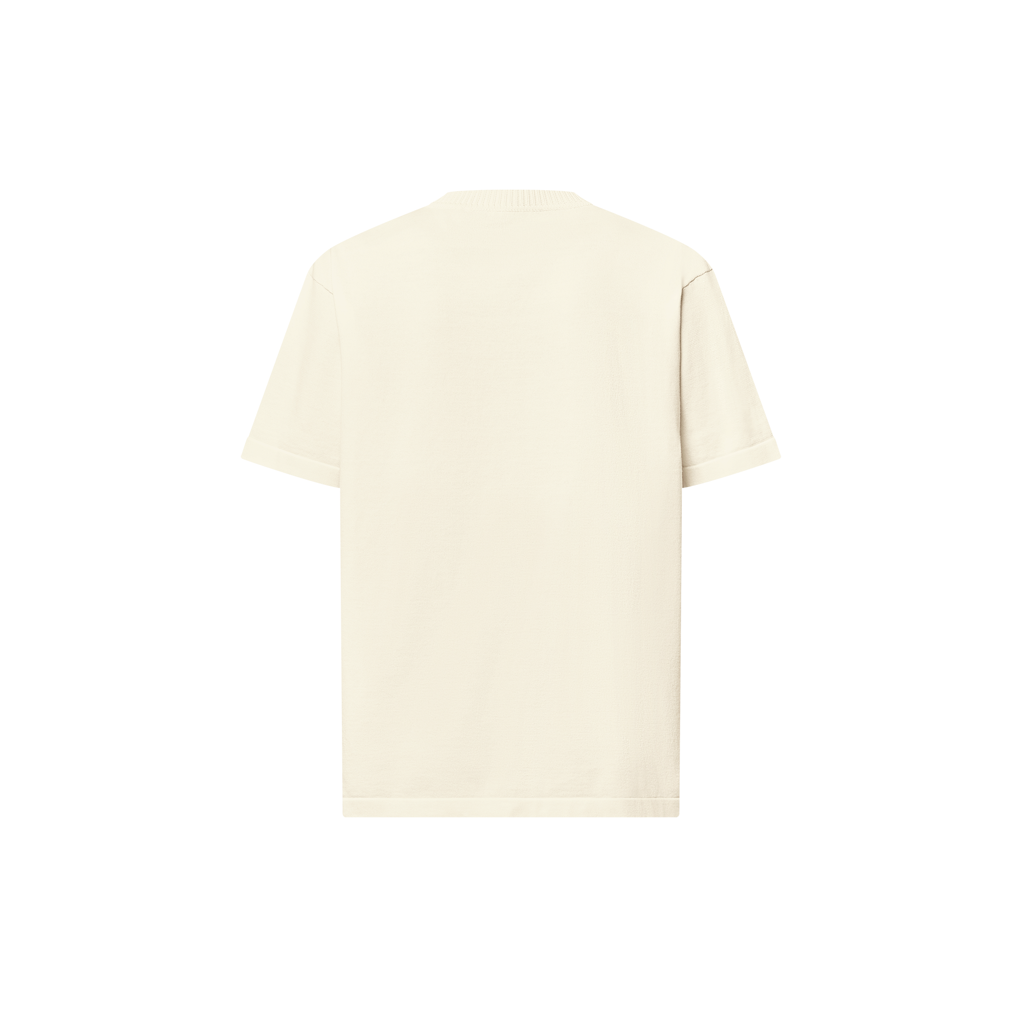 Embellished Short-Sleeved Cotton Crewneck  in Men