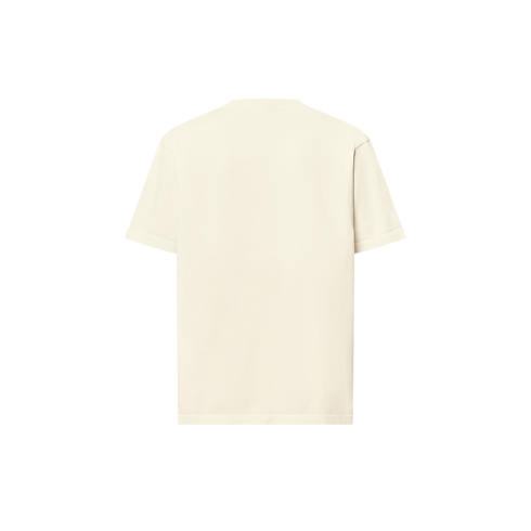 Embellished Short-Sleeved Cotton Crewneck in Men's Ready-to-Wear All Ready-to-Wear collections by Louis Vuitton (Product zoom)
