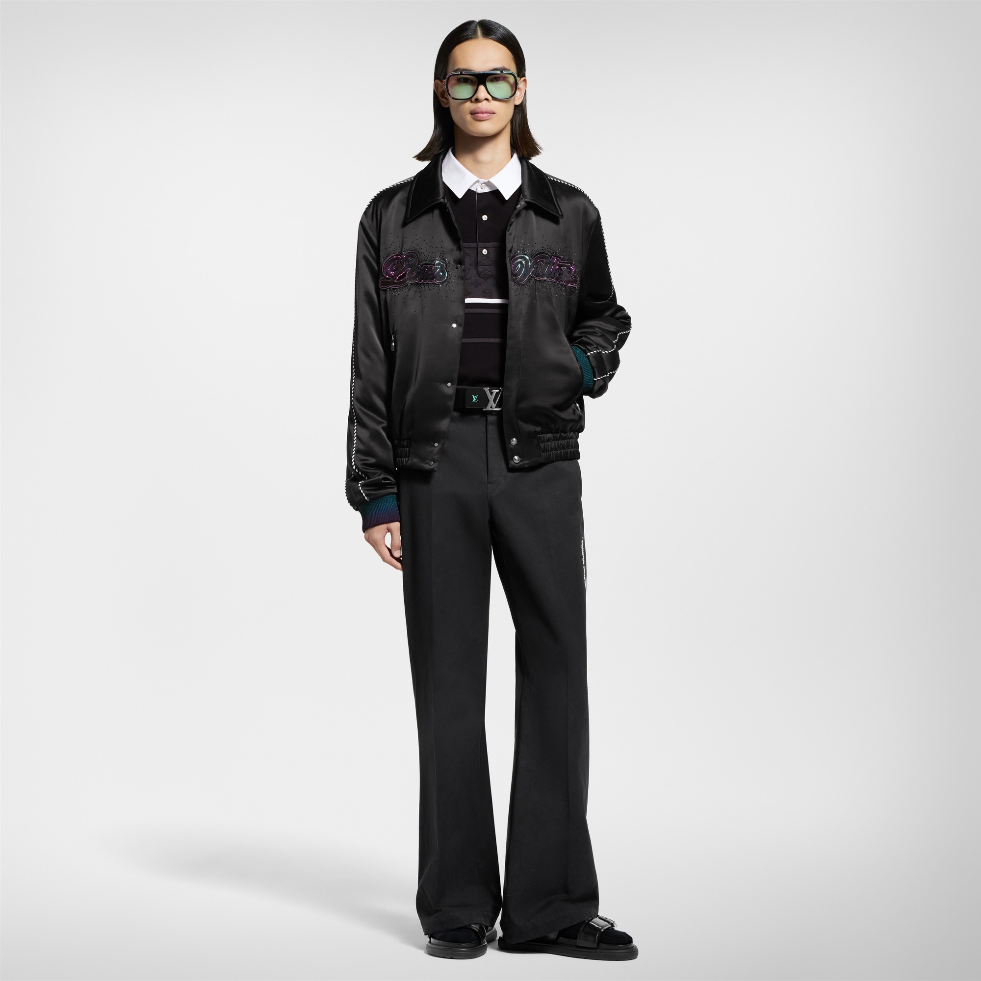 Embellished Souvenir Blouson  in Men