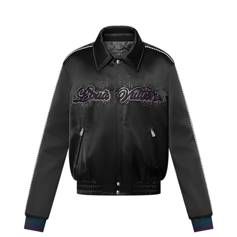 Embellished Souvenir Blouson in Men's Ready-to-Wear Outerwear and Coats collections by Louis Vuitton (Product zoom)