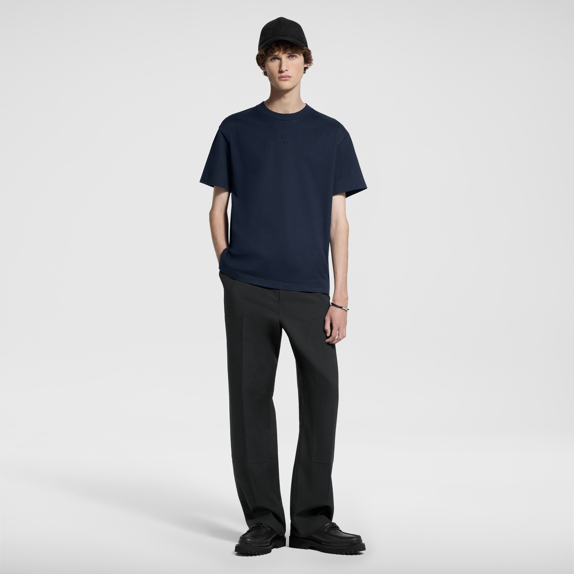 Embossed LV T-Shirt  in Men