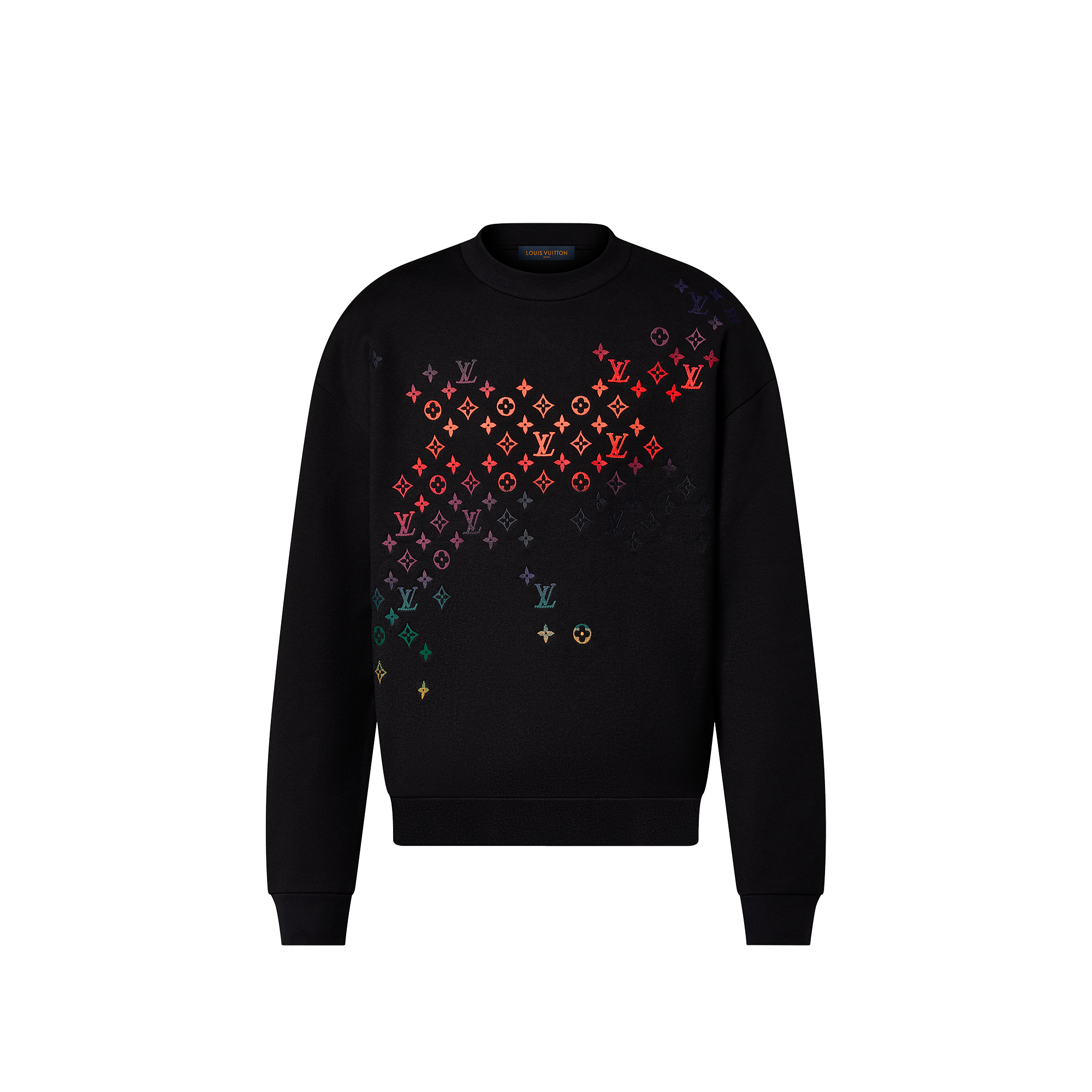 Embroidered Cotton Sweatshirt  in Men