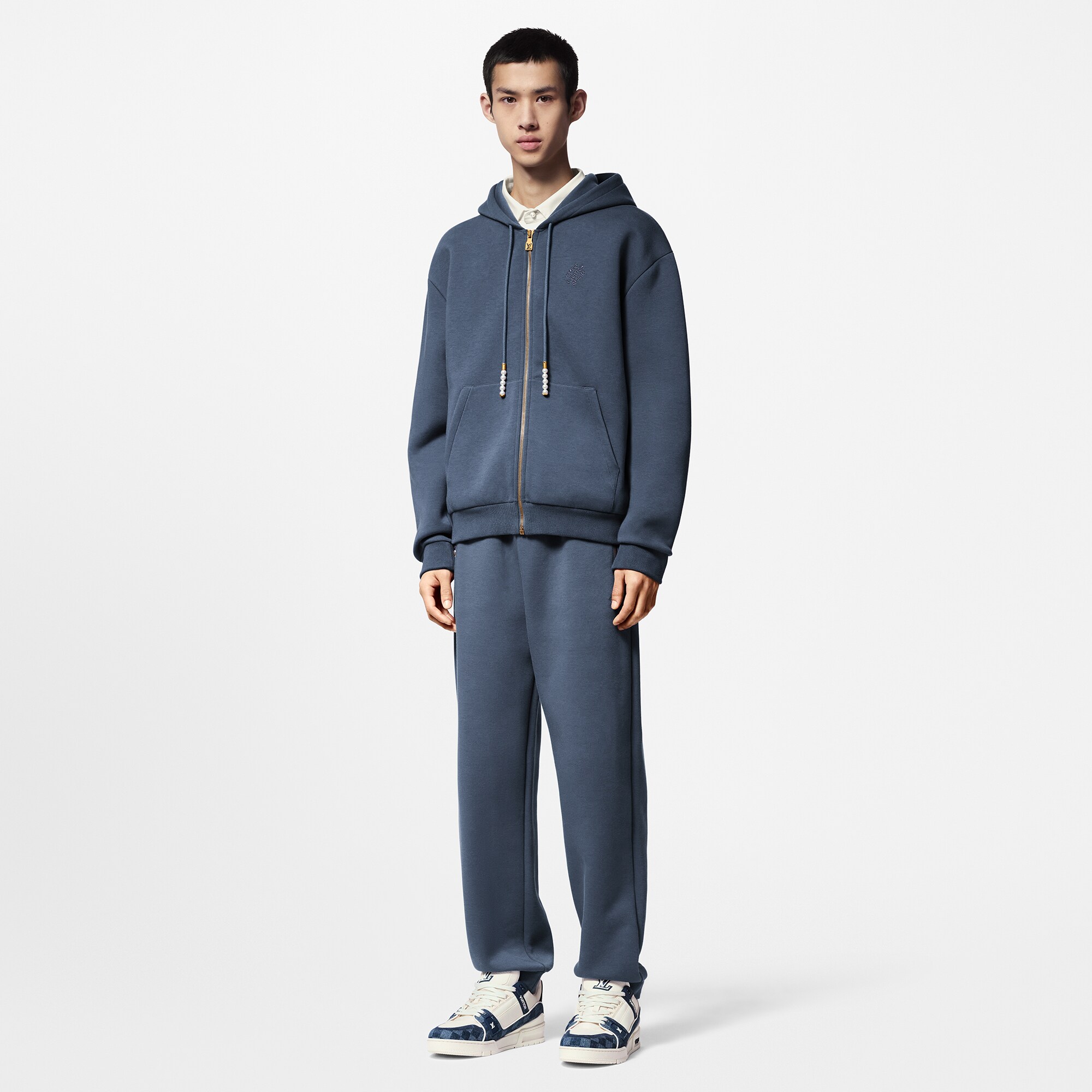 Embroidered Jersey Jogpants  in Men