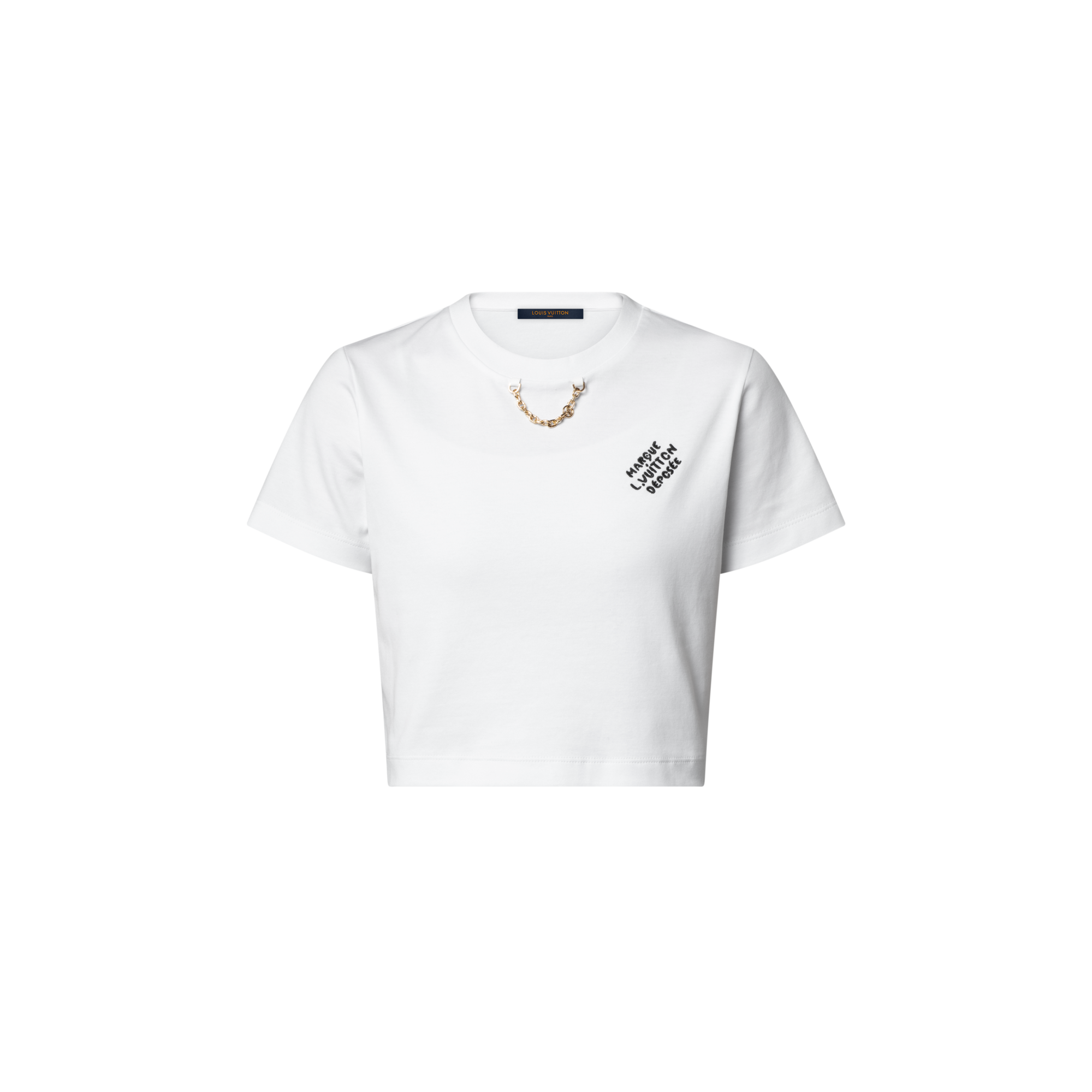 Embroidered Signature Crop Top  in Women