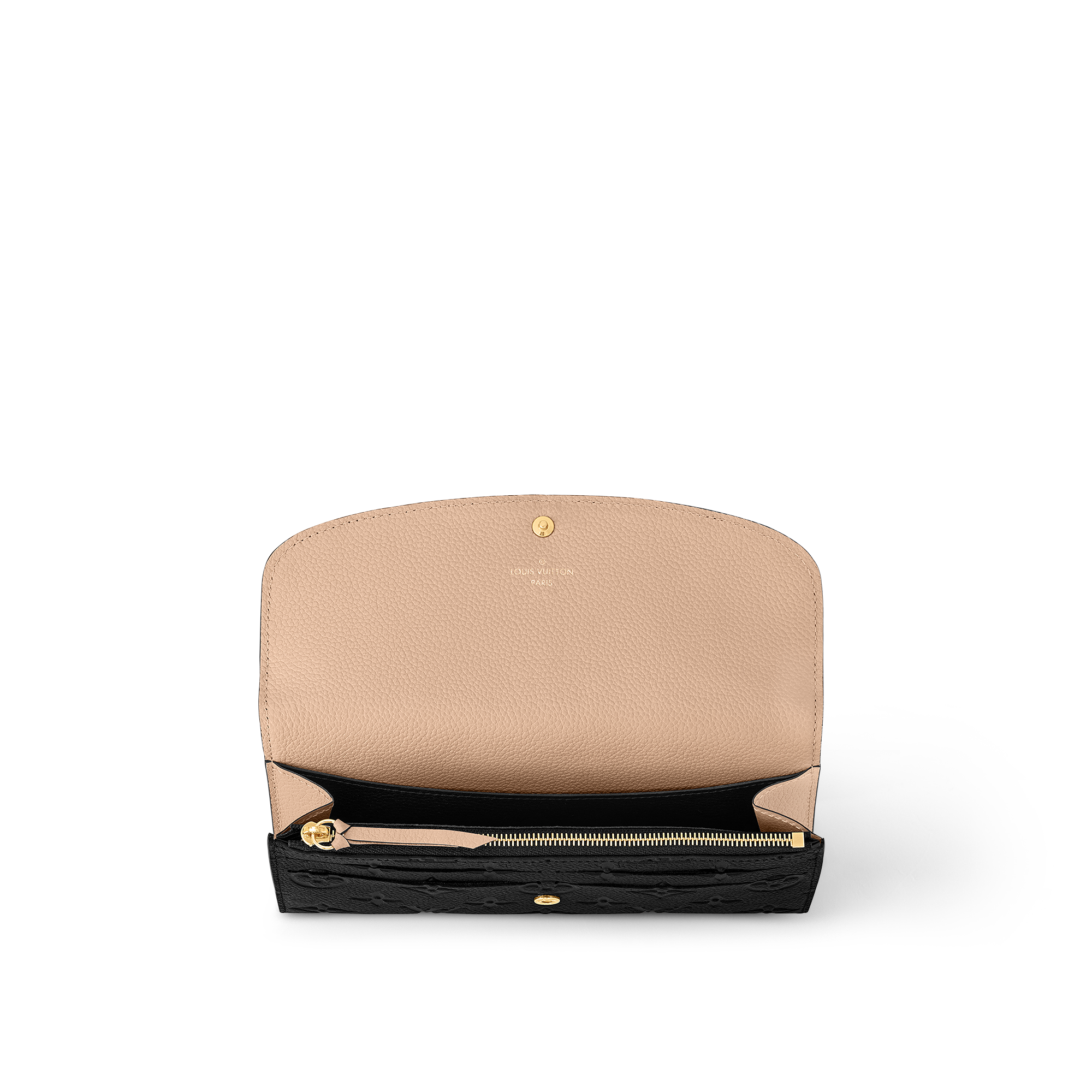 Emilie Wallet Monogram Empreinte Leather in Women
