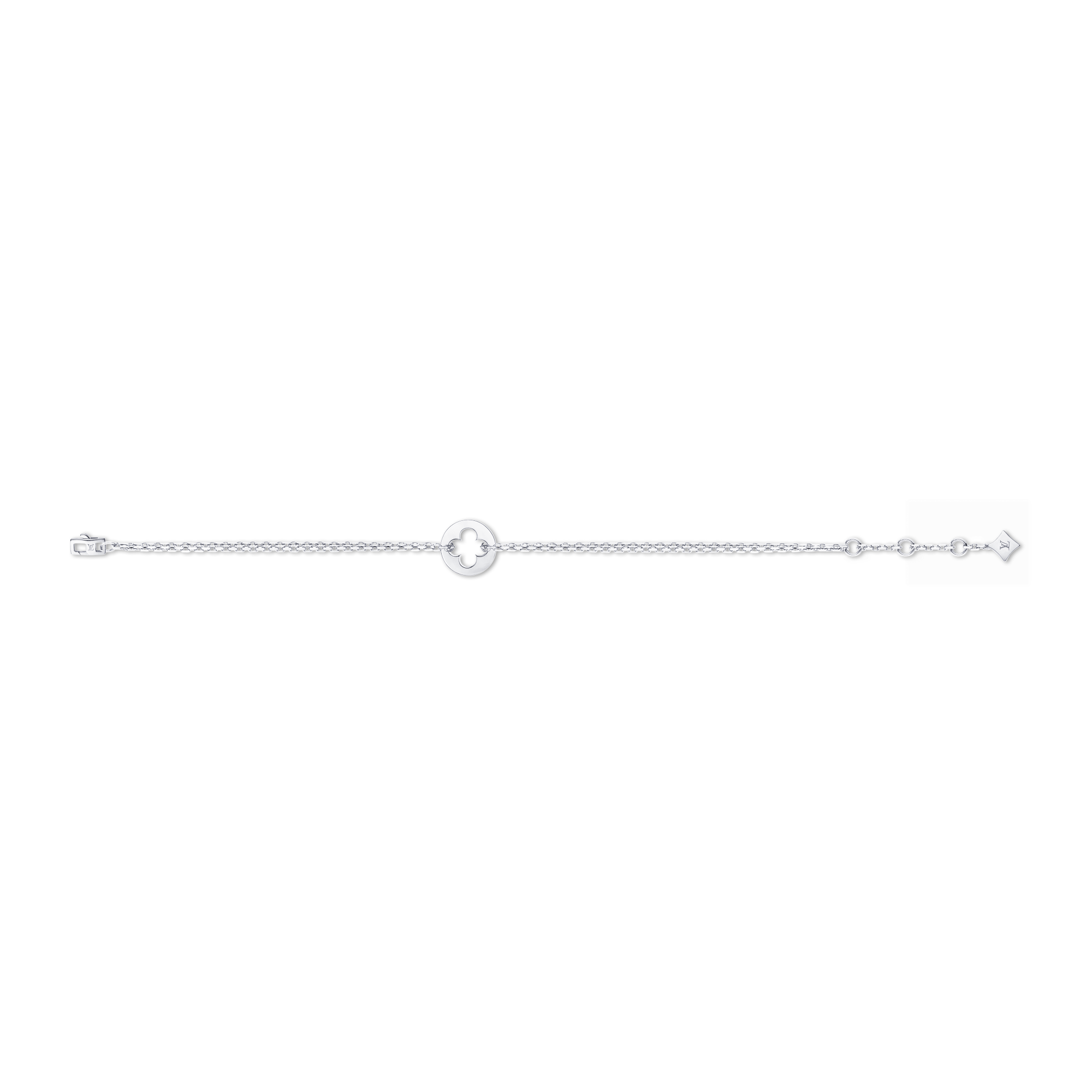 Empreinte Chain Bracelet, White Gold  in Jewellery