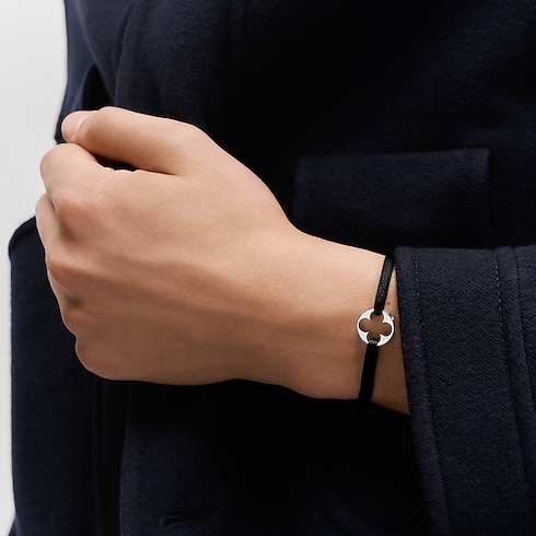 Empreinte Cord Bracelet, White Gold in Jewellery's Categories All Fine Jewellery collections by Louis Vuitton (Product zoom)