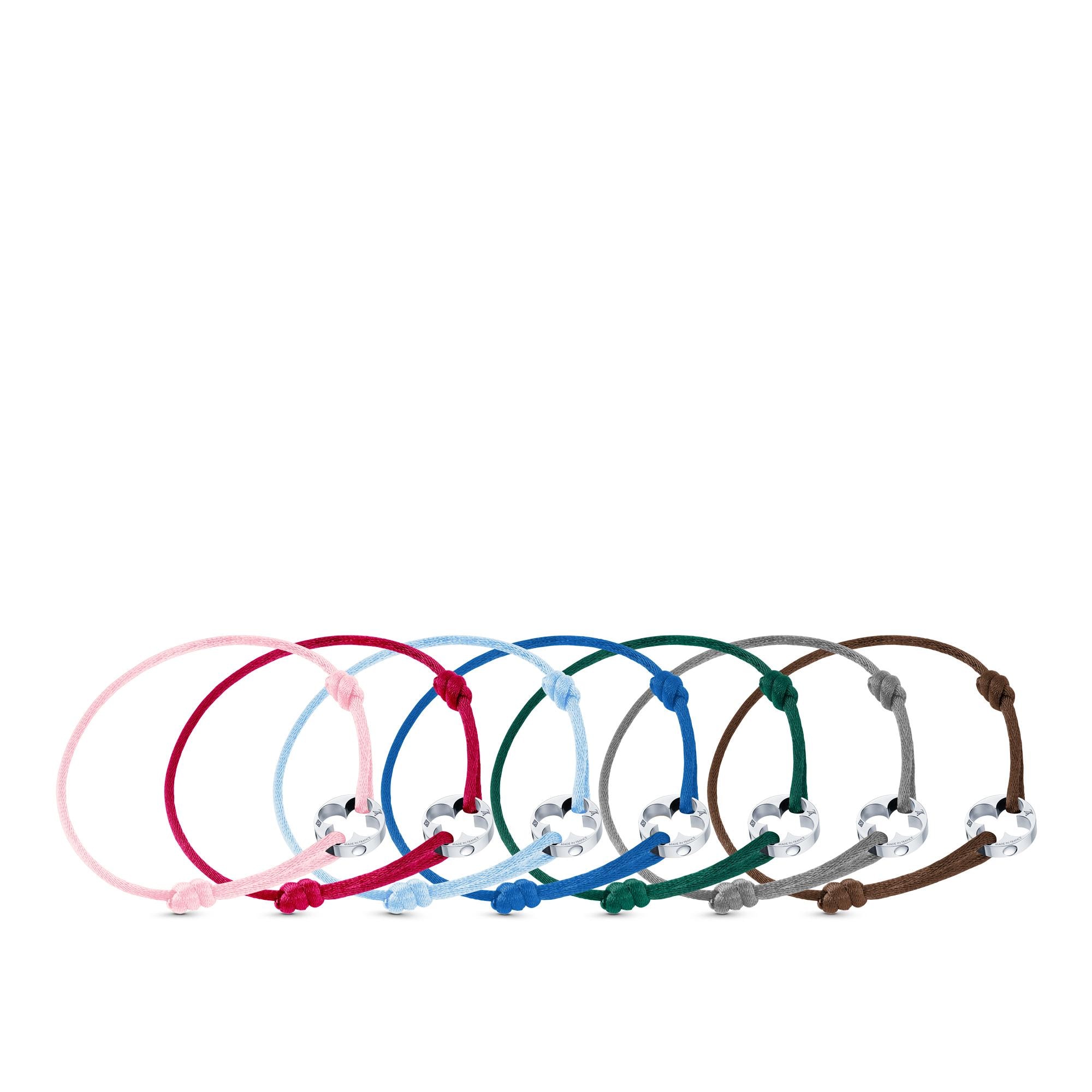 Empreinte Cord Bracelet, White Gold  in Jewellery