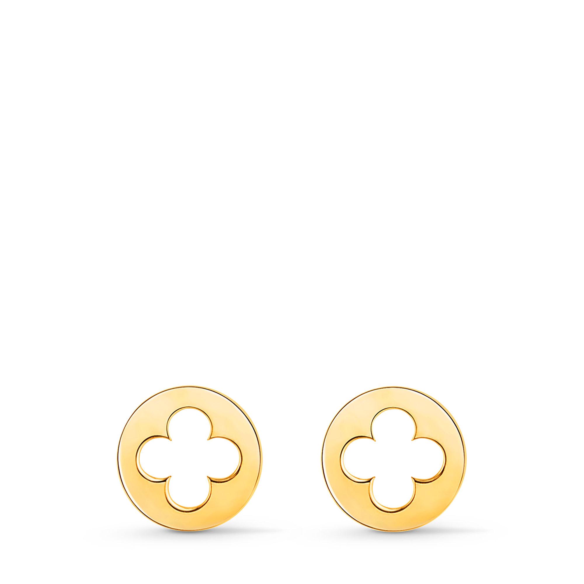 Empreinte Ear Studs, Yellow Gold  in Jewellery