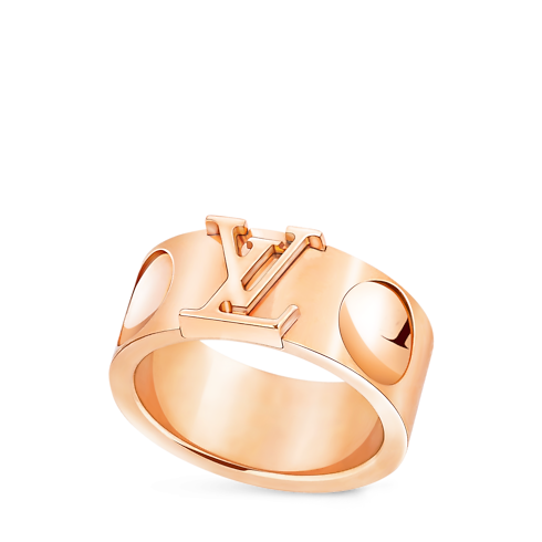 Empreinte Large Ring, Pink Gold in Jewellery's Categories All Fine Jewellery collections by Louis Vuitton (Product zoom)