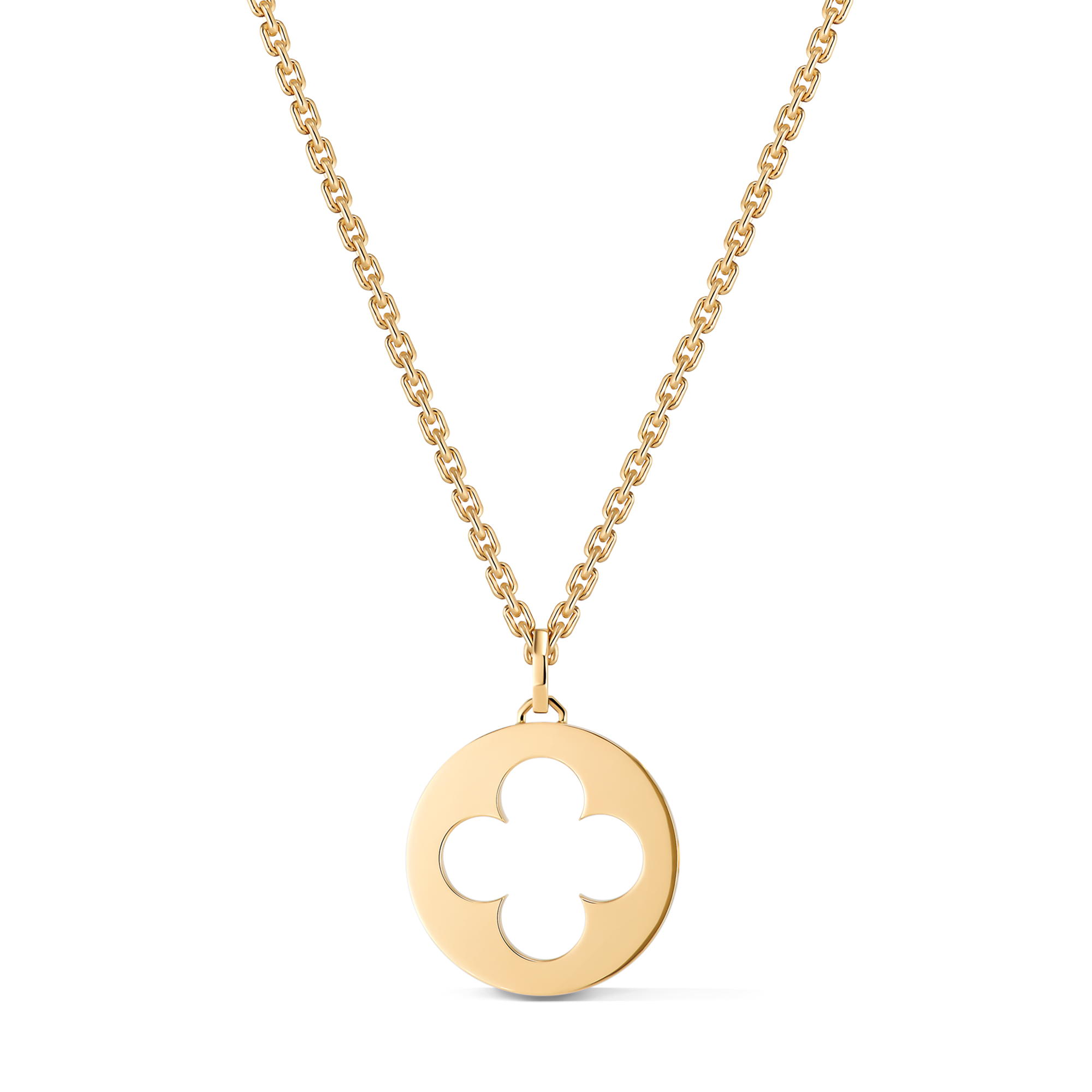 Empreinte Medallion, Yellow Gold  in Jewellery