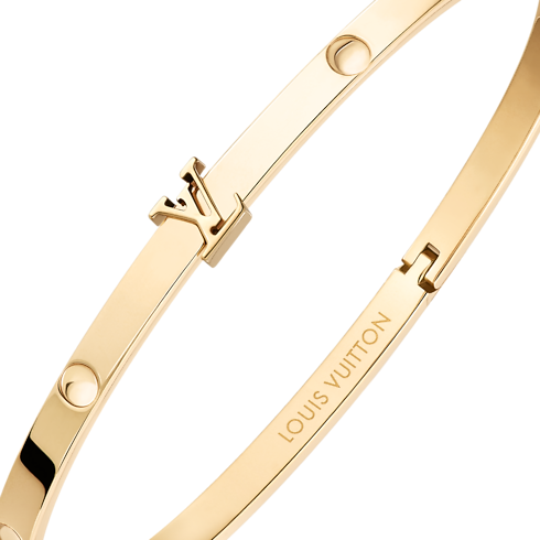 Empreinte Small Bangle, Yellow Gold in Jewellery's Categories Bracelets collections by Louis Vuitton (Product zoom)