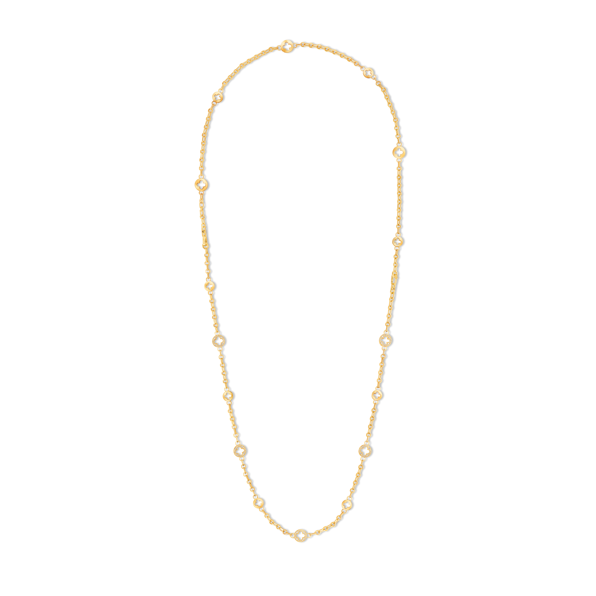 Empreinte Transformable Sautoir, Yellow Gold And Diamonds  in Jewellery