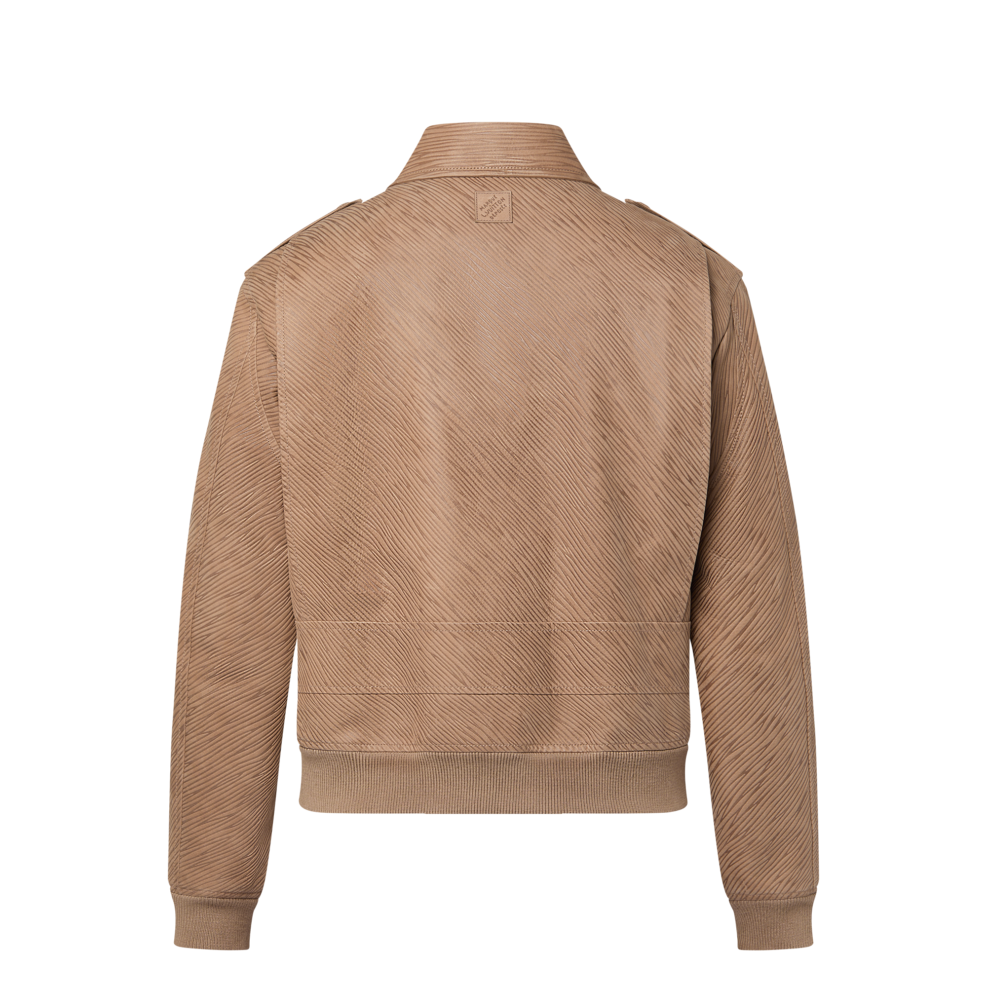 Epi Embossed Leather Flight Jacket  in Men