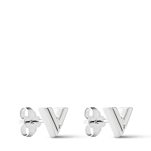 Essential V Stud Earrings . in Women's Fashion Jewellery Designer Fashion Jewellery collections by Louis Vuitton (Product zoom)