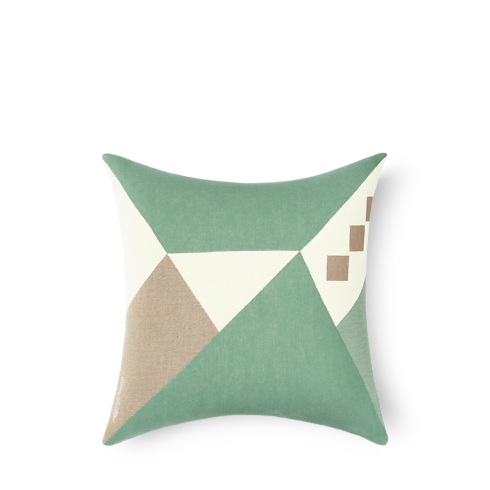 Everest Cushion 40x40 in Trunks, Travel and Home's Home and Art of Dining Home Textile collections by Louis Vuitton (Product zoom)