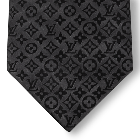 Fading Monogram Tie . in Men's Accessories Ties and Pocket Squares collections by Louis Vuitton (Product zoom)