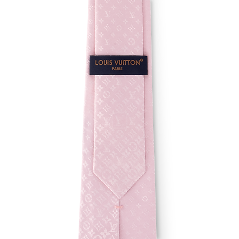 Fading Monogram Tie . in Men's Accessories Ties and Pocket Squares collections by Louis Vuitton (Product zoom)
