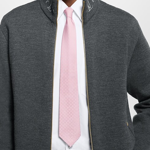 Fading Monogram Tie . in Men's Accessories Ties and Pocket Squares collections by Louis Vuitton (Product zoom)